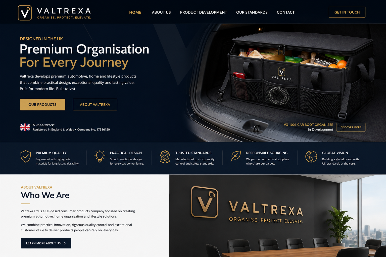 Valtrexa corporate brand presentation